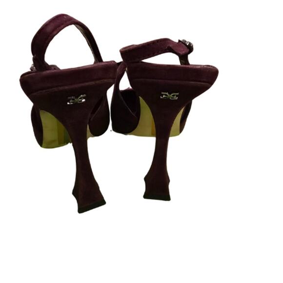 Sam Edelman Odette Slingback Heels in Parisian Plum – EUC Size 7 - Picture 5 of 8